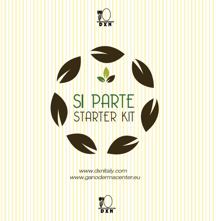 DXN ITALY - STARTER KIT : SI PARTE!